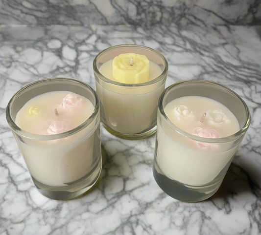 3 perfect Votive Scented Candles